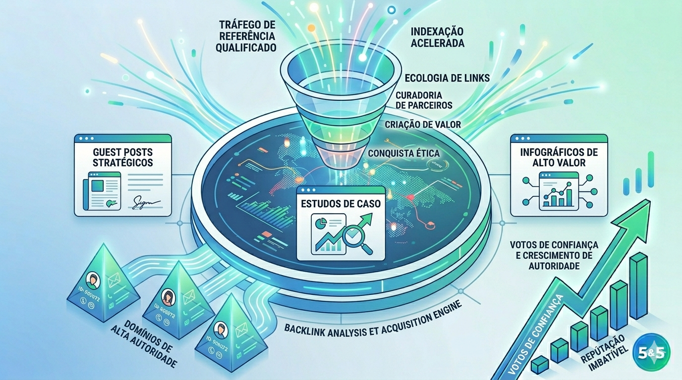 Backlinks Estratégicos & Link Building: Como Aumentar a Autoridade de Domínio sem Risco